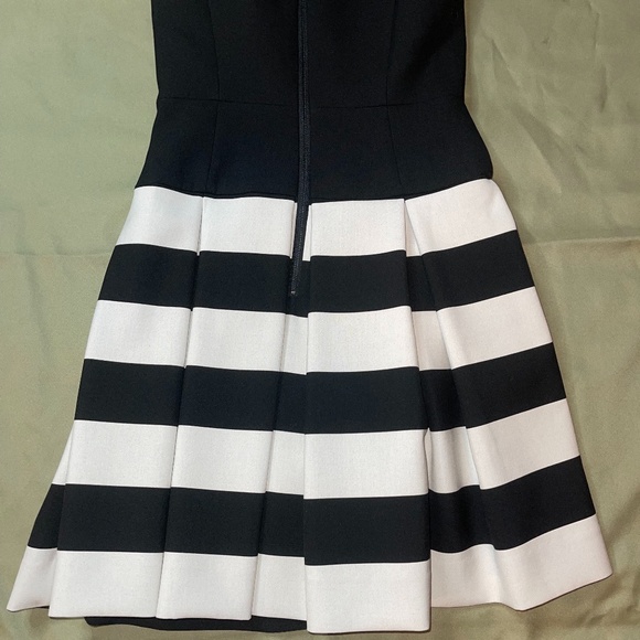 Milly Drop Waist Pleated Skirt Dress, Size 0 - Picture 6 of 8